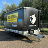 Huif tandem 5 meter met schuifzeil