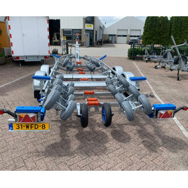 Motorboot tandem geremd