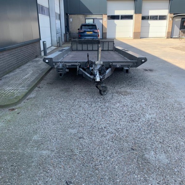 Autotrailer kantelbaar