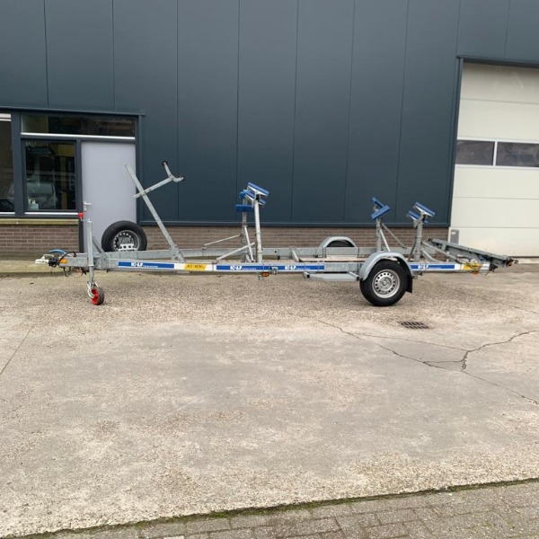 Kielboot enkel geremd