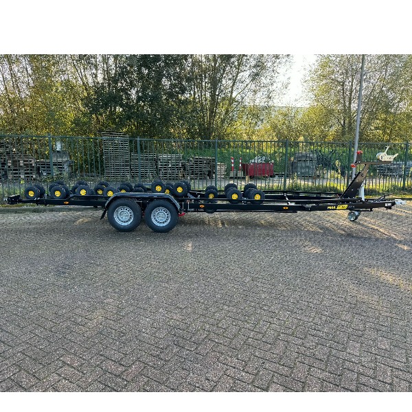 Boottrailer tandem geremd 3500kg