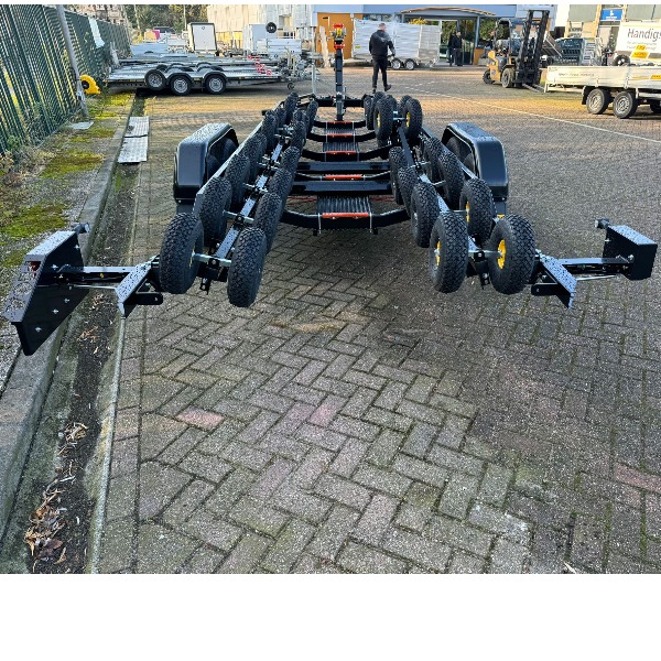 Boottrailer tandem geremd 3500kg